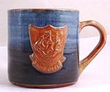 Vintage Studio Pottery Blue Peter design mug