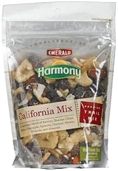 Emerald Harmony California Mix Trail Mix, 8-Ounce Bags (Pack of 6)