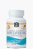 Nordic Naturals Arctic Cod Liver Oil (Lemon Flavor) (90 capsules)