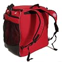 Professional wintersport rucksack- / bootbag helmet bag original PAUL KURZ red/black. Bag of Swiss national ski team
