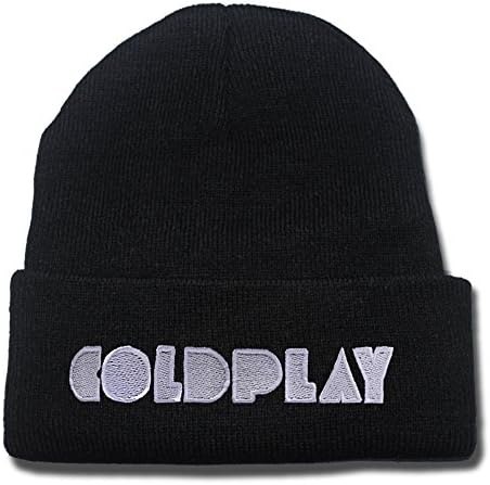 ANDREYD Coldplay MX Logo Beanie Fashion Unisex Embroidery Beanies Skullies Knitted Hats Skull Caps