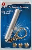 SE 2 in 1 LED Light And Laser Pointer Key Chain