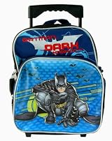 Warner Bros. Batman the Dark Knight Kid Size Luggage Rolling backpack