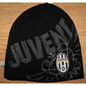  Juventus Hat Cap Beanie Official Uefa Soccer Brand New Winter Warm Quality Knit