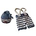 Jastore® Baby Boy Photography Prop Costume Cute Stripe Newborn Cap Pants