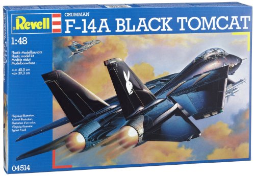 Imagen principal de Revell Modellbausatz 04514  - Grumman F-14A Tomcat Negro (escala 1:48)