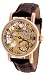 Adee Kaye Mechanical See-Thru Skeleton Watch Model AK-4005(Rose Gold Tone)