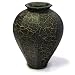 Handmade Ceramic Octagonal Flower Vase With Chic Crackle Finish