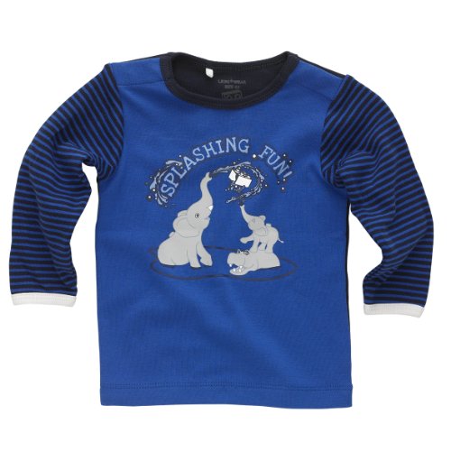 Unisex-Baby Sweatshirt 13956 TIM 703-T-SHIRT LS Gr. 56 Blau 560 STRONG BLUE 