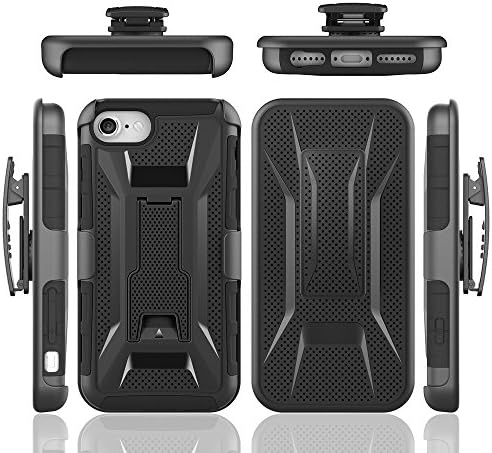 Iphone6 iphone7 case,LEEYO 3 in 1 Shockproof Dust/Dirt Proof Tanks Supper Case for iphone 6 iphone7 (iphone6/7 black)