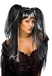 Lilith Fairy Black & White Wig - Black/White