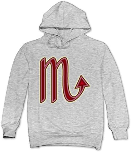 Cozyou Scorpio The Scorpion Men's Casual Hoodies XL Ash