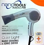 Babyliss BABN5575 Nano Tools 1900 Watt Ultra Light Hair Dryer