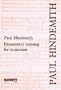 Elementary Training for Musicians (2nd Edition)