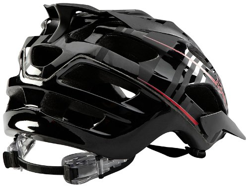 Fox Flux Mountain Bike Helmet - Black/Red, L/XL (Item Ref: 13JSS1226)