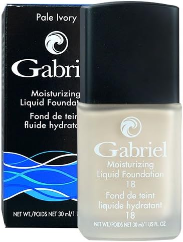 Gabriel Organics Moisturizing Liquid Foundation Pale Ivory -- 1 fl o