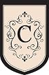 Flag Monogram "C" (Estate Flag) - Hi
