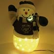 New York Jets 16" Fiber Optic Snowman - NFL Football