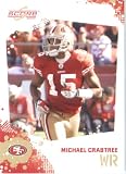 Michael Crabtree - San Francisco 49ers - 2010 Score Football Card - NFL Trading Card in Screwdown Case