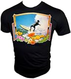 1977 Hawaiian Surfing Michael Ho Vintage Surfer Magazine NOS T-Shirt