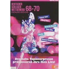 Deutscher Schlager-Wettbewerb 1968-70 (Doppel DVD)