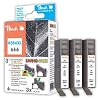 Peach Saving Pack photo schwarz, mit Chip, kompatibel zu HP CB322EE, No. 364XL