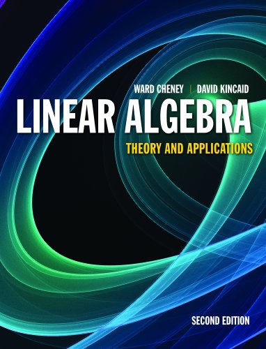 linear algebra theory and applications jones  bartlett learning international series in mathematic