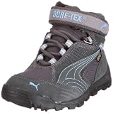Puma Desierto IV GTX&reg; Jr 302976, Unisex - Kinder, Sneaker, Grau (dark shadow-dark shadow-team pearl blue 06), EU 34 (UK 1.5) (US 2.5)