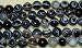 Black Sardonyx Gemstone Rounds - 8mm- 15.5 Strand