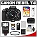 Canon EOS Rebel T4i Digital SLR Camera Body & EF-S 18-135mm IS STM Lens with 32GB Card + Flash + Battery + Case + Filter + Remote + Accessory Kit