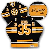 Andy Moog Boston Bruins Autographed/Hand Signed Hockey Jersey