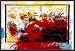 Ralph Steadman Art Lizard Lounge Fear and Loathing Poster Dry Mounted Wood Fr.