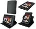 rooCASE Dual-View Multi Angle (Black) Genuine Leather Folio Case Cover for Amazon Kindle Fire 7-Inch Android Tablet rooCASE Dual-View Multi Angle (Black) Genuine Leather Folio Case Cover for Amazon Kindle Fire 7-Inch Android Tablet
