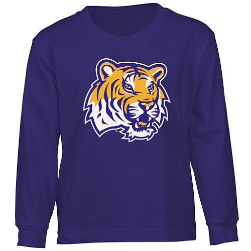 Genuine Stuff Lsu Tigers Youth Long Sleeve T-Shirt Extra Large