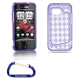 Gizmo Dorks TPU Soft Gel Skin Case (Purple) for the HTC Droid Incredible