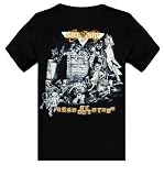 Aerosmith 'Toy Blocks' tan/black lightweight jersey tee
