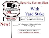 21st Century VAS Security Sign on 36