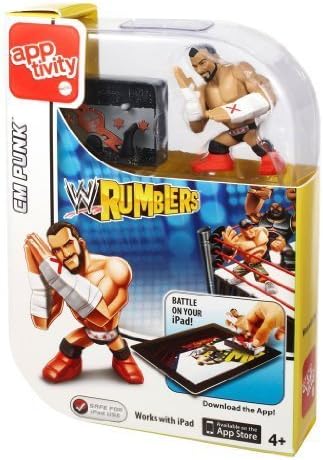 WWE Rumblers Apptivity Cm Punk Figure [Holiday Gifts]