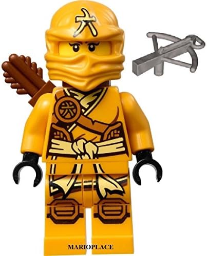 70746 YELLOW NINJA MINIFIGURE WITH WEAPON New 2015