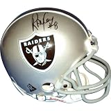 Ray Guy Autographed/Hand Signed Oakland Raiders Mini Helmet