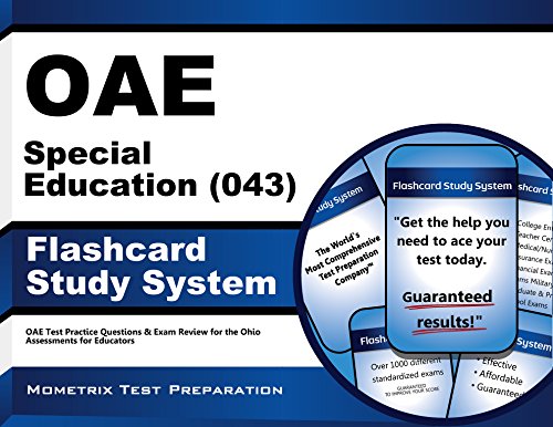 oae special education 043 flashcard study system oae test practice questions  exam review for the ohio assessments