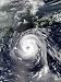 Typhoon Sinlaku Photographic Poster Print by Stocktrek Images , 30x40