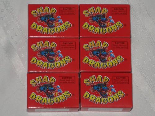 6 Boxes Whipper Snappers - Fun Snaps - 300 Snaps