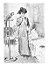 1911 Drawing by Charles Dana Gibson, Illustrates a Scene of a Gibson Girl and a Parro...