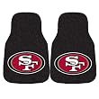 FANMATS 5833 NFL - San Francisco 49ers Front Car Mat - 2 Piece