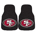 FANMATS 5833 NFL - San Francisco 49ers Front Car Mat - 2 Piece