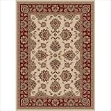 IMAGE OF Vesuvio 1691 Ivory Oriental Rug Size: 3'3