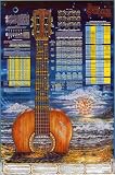 Guitar Art Poster Print, 24x36