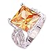 Psiroy Women's 925 Sterling Silver 2.5cttw CZ Filled Ring