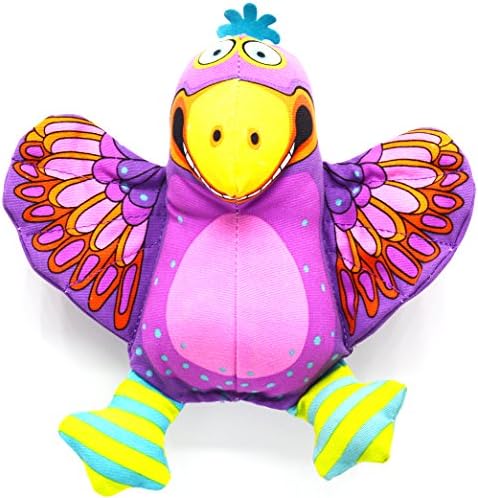 Big Purple Bird - Dog Toys , Pet Chew Toys , Squeaky Toys - Environmental - With You6688 - Colors May Vary